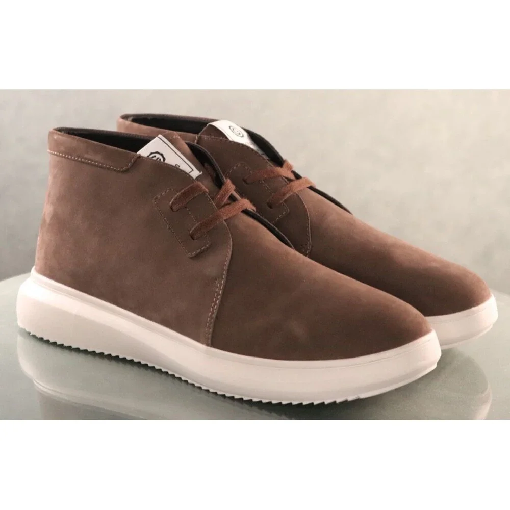 Greats Brooklyn $190 Men's Waterproof Chukka Boots Size EU 46 US 13 Leather EUC